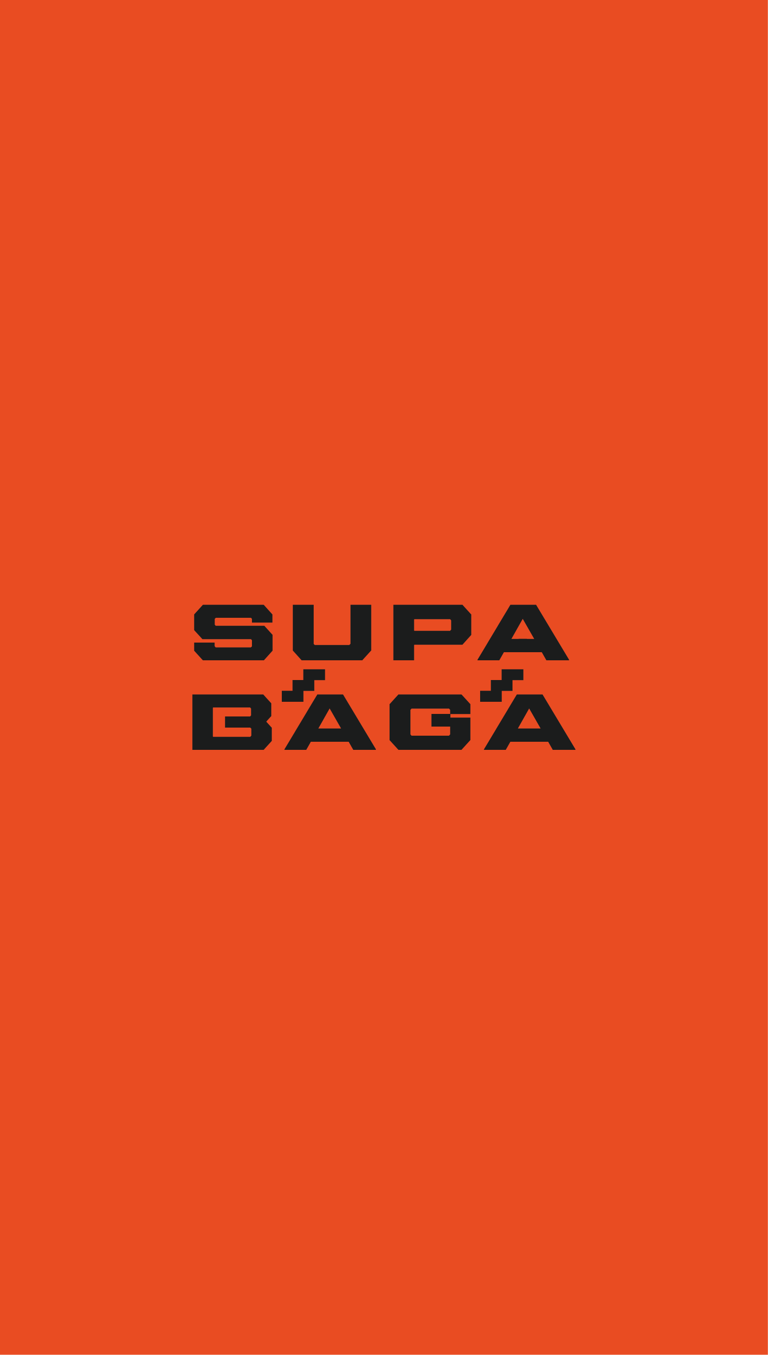 SUPA BĀGĀ wordmark